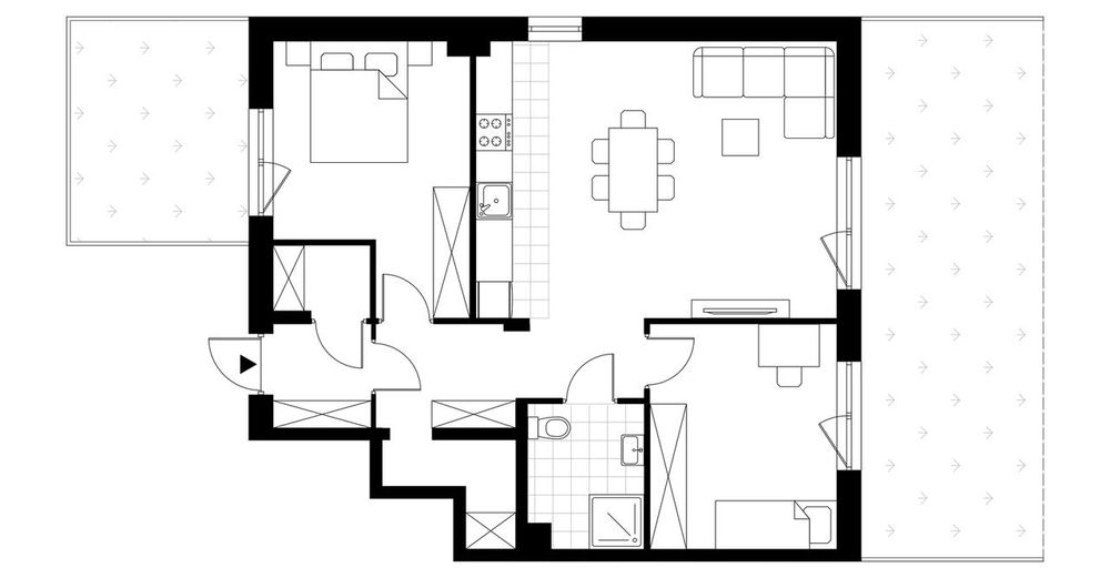 3-pokojowe mieszkanie 66m2 + ogródek Bezpośrednio