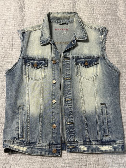Жилет джинсовий Review розмір S