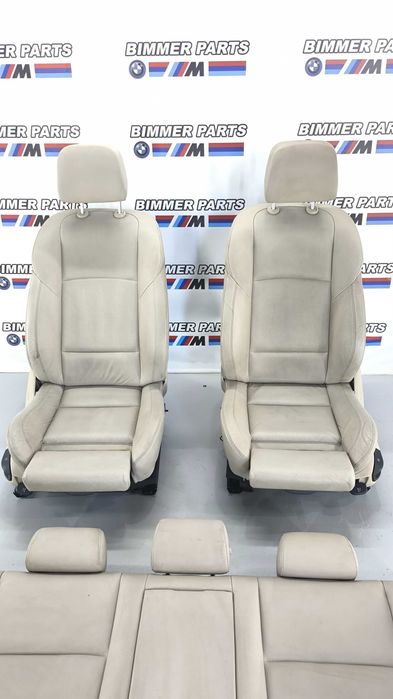 Bancos BMW Serie 5 (F10) Pack M (Couro Bege) Semieléctricos Aquecidos
