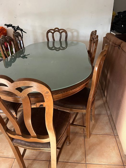 Mobília Sala com 8 cadeiras