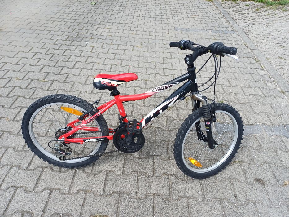 Rower HT model Cross koła 20 cali aluminiowa rama amortyzator