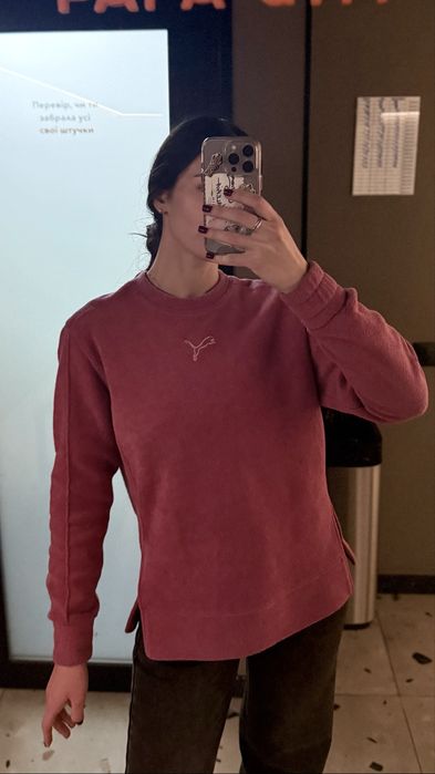 Теплый свитшот puma