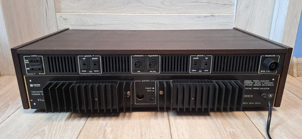 Unitra Amplituner Radmor 5102 Srebrny! 81 Rok ! PO SERWISIE ! OKAZJA !