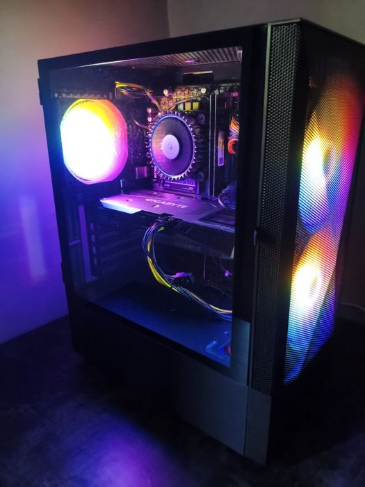 Komputer Gamingowy RTX 3060 Ti GDDR6X | i3-12100F | 32GB RAM | 1TB NVMe | Pudełka | Stan Idealny