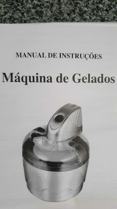 Maquina de fazer gelados