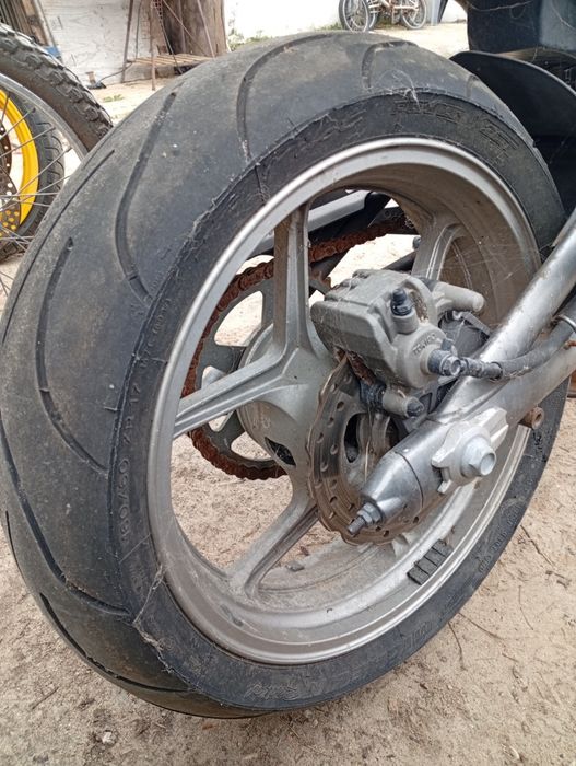 Kawasaki er650 acidentada