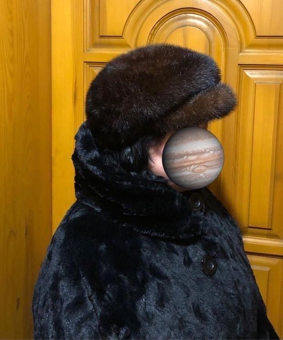 Натуральная норковая шапка