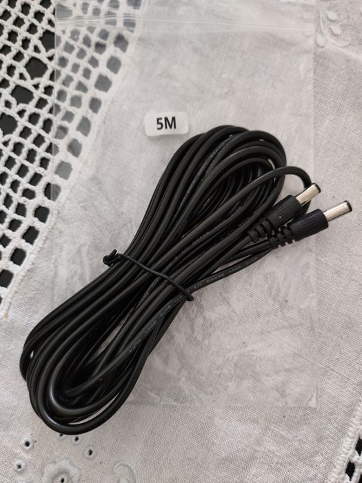 Cabos de alimentação CC DC 2,5/5,5mm CCTV