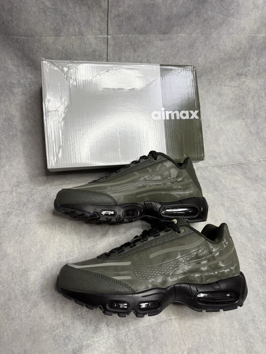 Кроссовки Nike Air Max 95 , Найк , Black , Green , 43 , 44