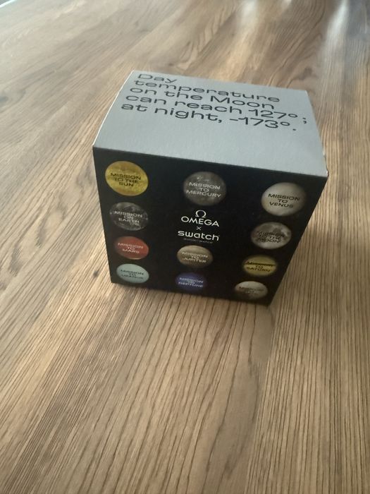 Moonswatch Mission to the Moon Swatch Omega Speedmaster Zegarek