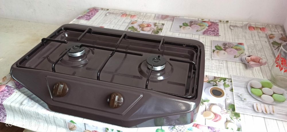 Плита газова greta 1103 двопальникова