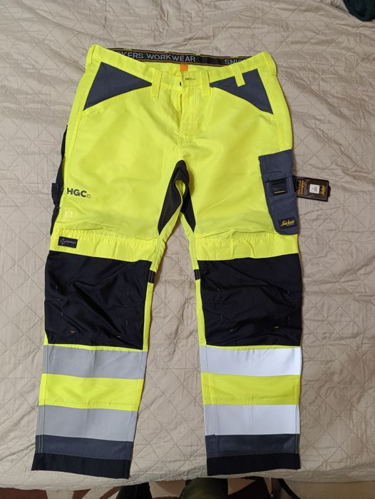 Оригинальные Светоотражающие рабочие брюки Snickers 6331 р.56
Модель: