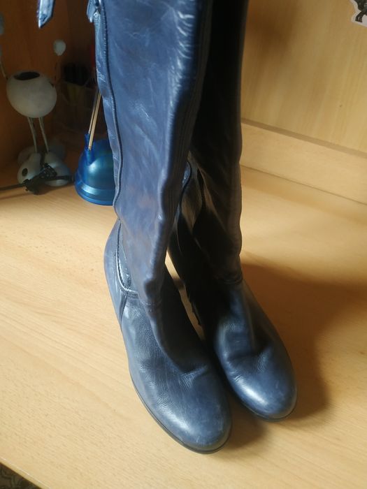 Kozaki skórzane rozmiar 37.