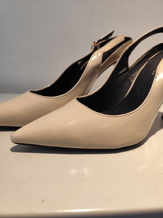 Sapatos de verniz/ camurça Zara Pink(Cor de rosa) N° 39