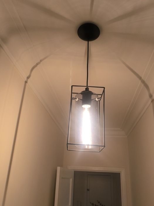 Candeeiro de tecto com lâmpada OSRAM incluída