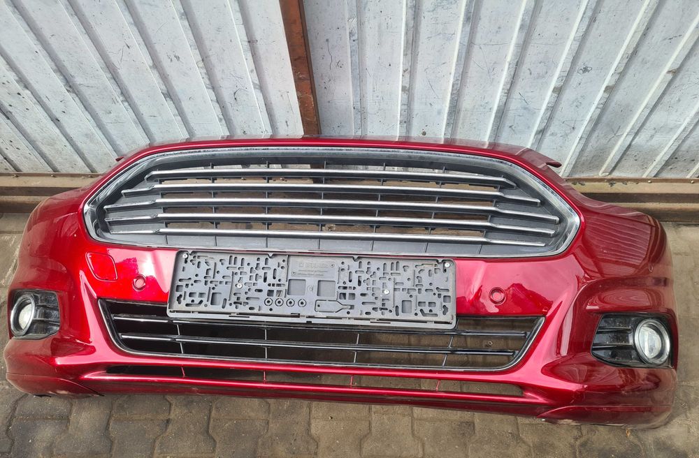 Ford Mondeo MK5 zderzak przedni 6x PDC reflektor wiązka grill komplet