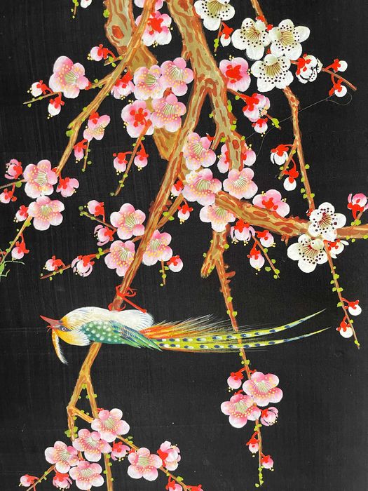 Pintura chinesa em seda