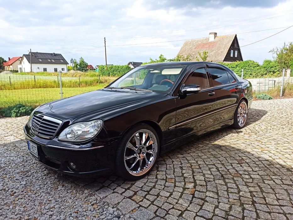 Mercedes-Benz Klasa S Piękny Oryginał Mercedes S500L Lorinser