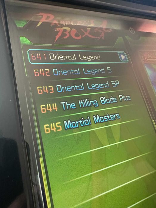 Consola Arcade Pandora Box 4 - 645 jogos - Personalizada a gosto