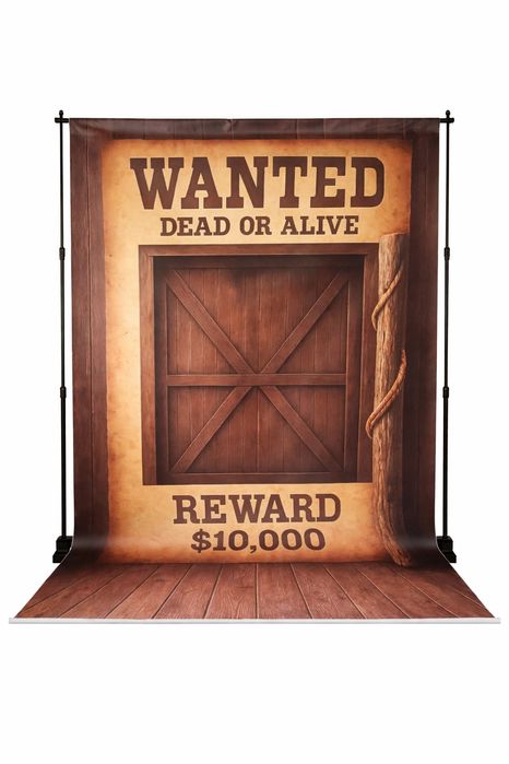 Tło fotograficzne w stylu dzikiego zachodu