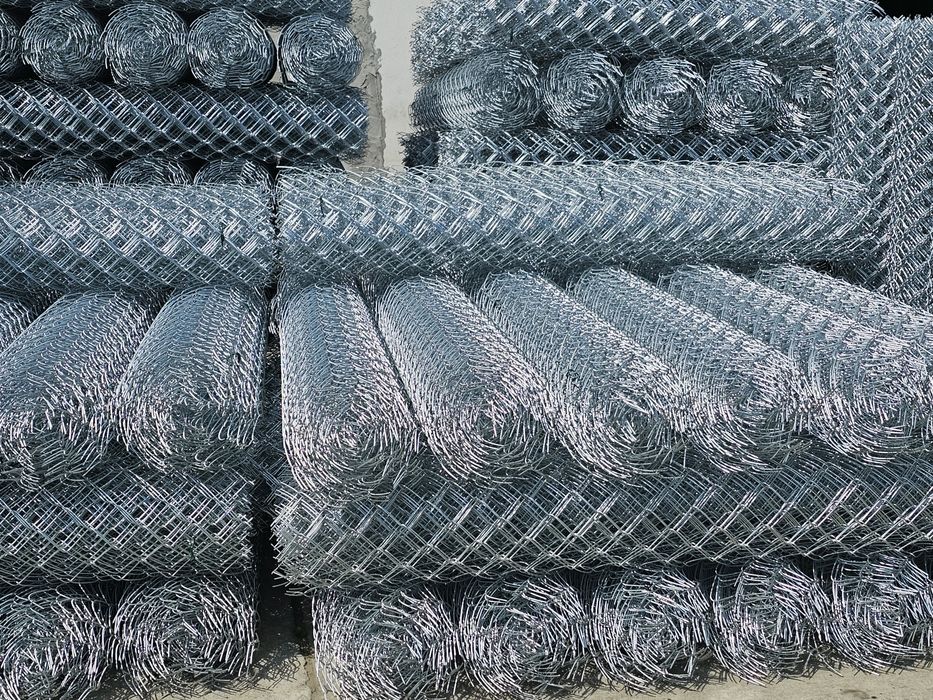 Siatka ogrodzeniowa ocynkowana nowa