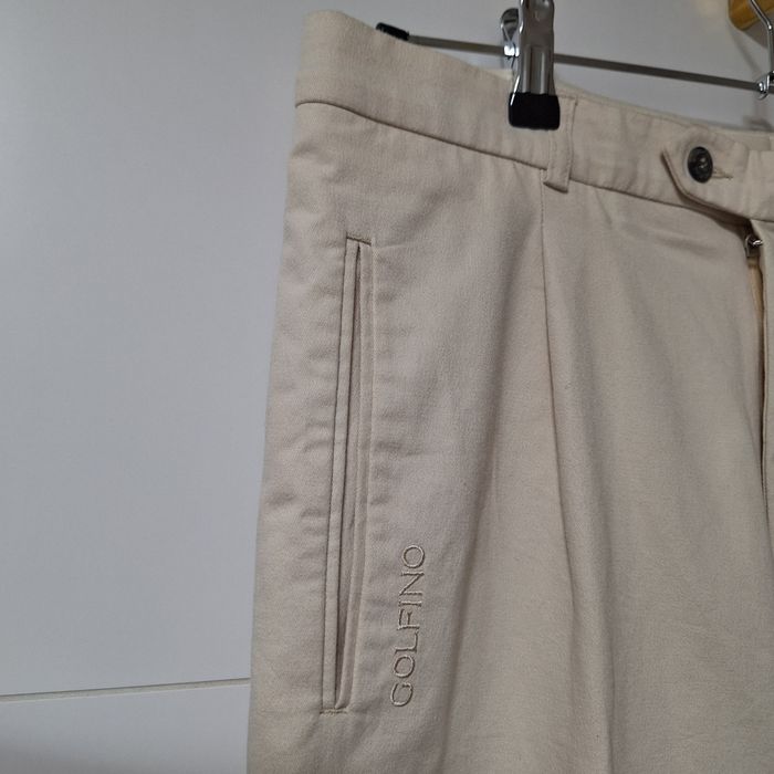 Bawełniane, z kieszeniami spodnie Golfino designed in Germany