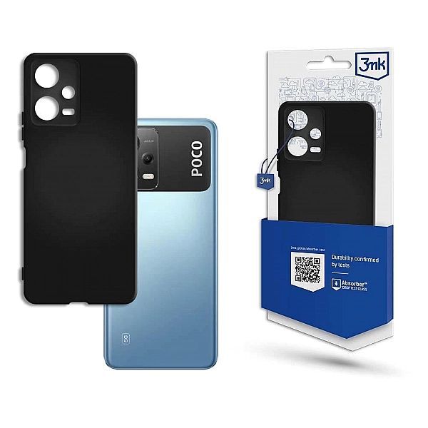 Etui 3mk Matt Case na Poco X5/5g - czarne