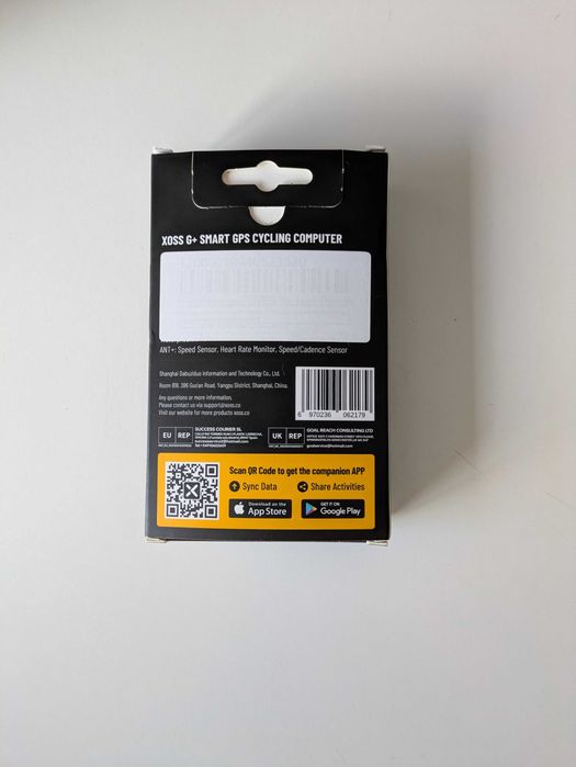 GPS Bicicleta | XOSS G+ 2a Geração + Proteção & Suporte