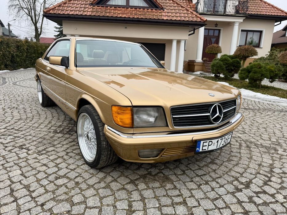 Mercedes-Benz Klasa S Piękny W126 500 SEC EUROPA !!!