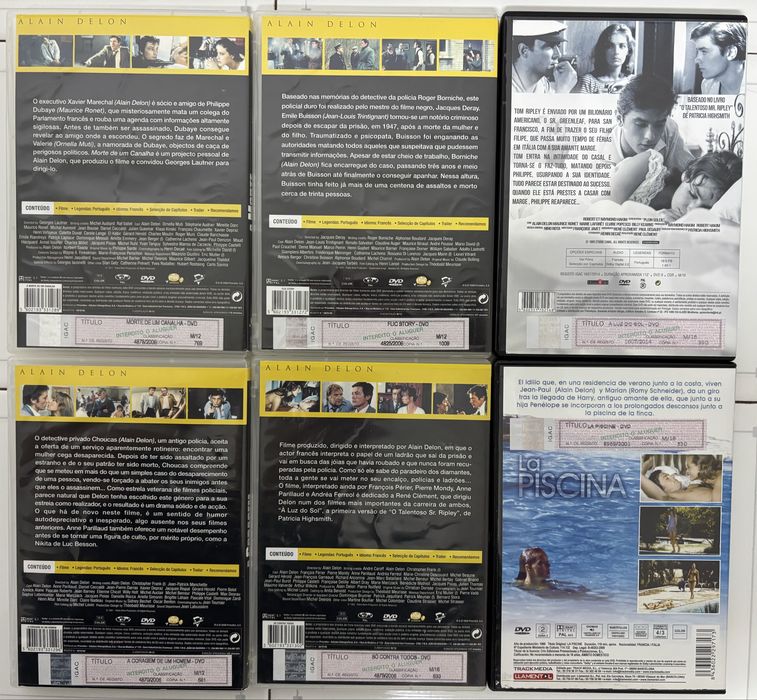 Alain Delon  DVDS