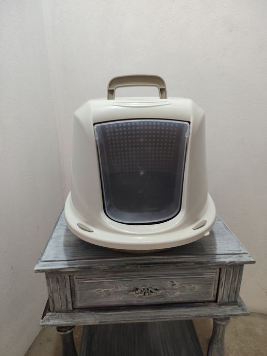 Caixa de areia para gato