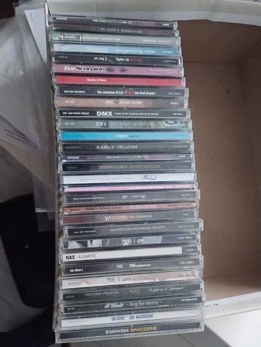 Kolekcja Płyt z rapem USA