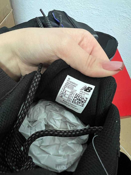 Мужские кроссовки New Balance 1906R Pocket Cordura "Black-Grey" 40-45