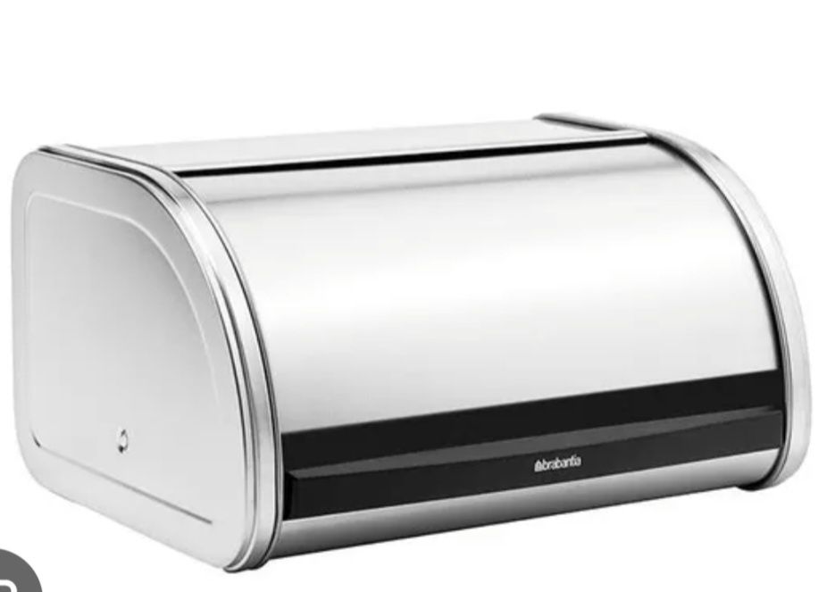 BRABANTIA Bread Box in Stainless Steel