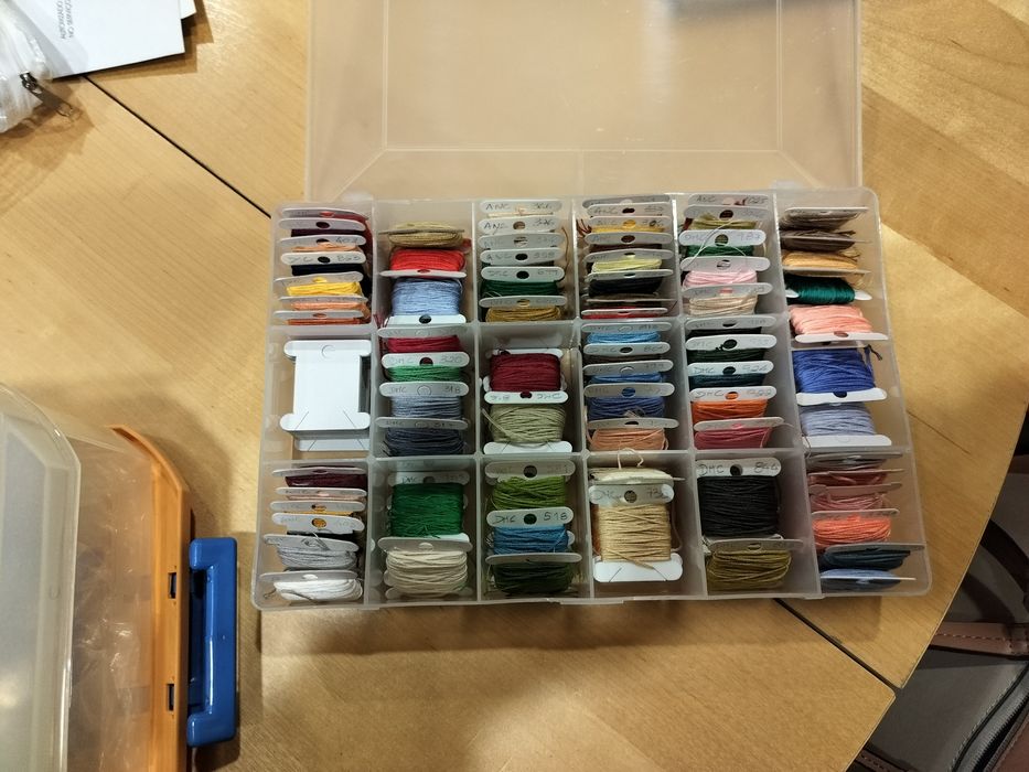 Ponto cruz - revistas e linhas