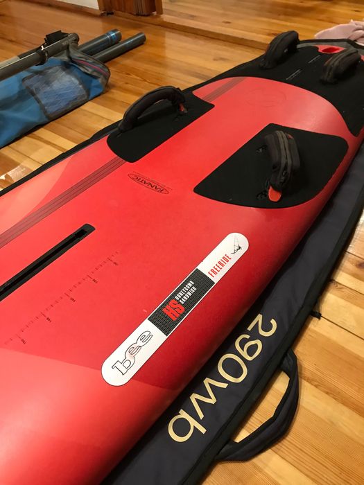 Deska windsurfingowa fanatic z żaglem komplet