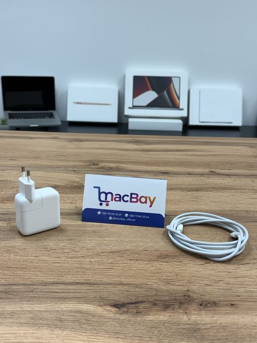 100% Оригінальний Блок Живлення 30W — Ідеальний для Macbook Air