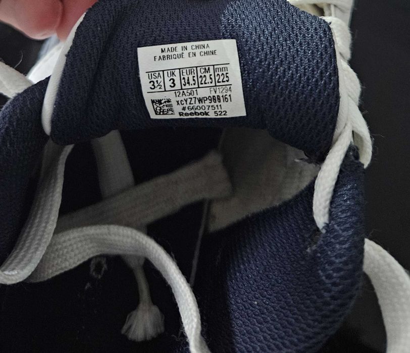 Buty chłopięce reebok roz. 34,5