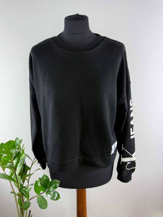Czarna sportowa bluza bawełniana Calvin Klein rozmiar M 38