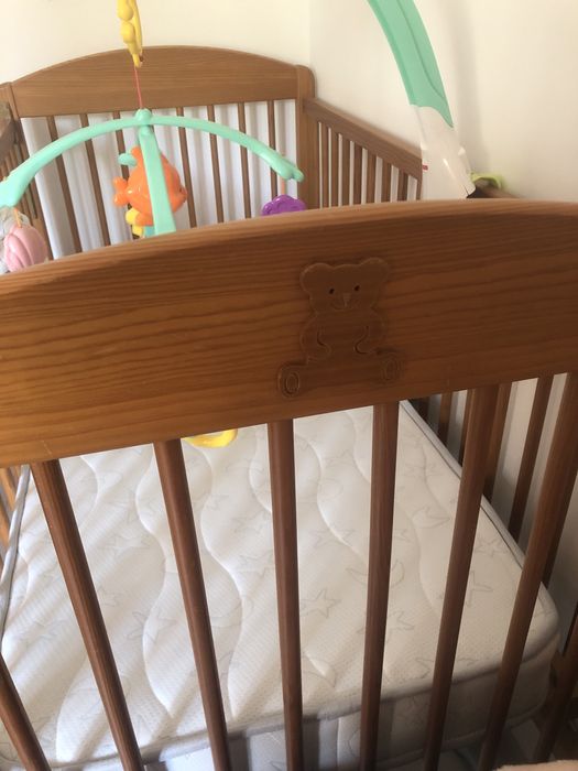 Cama de grades de 1.20 x 60