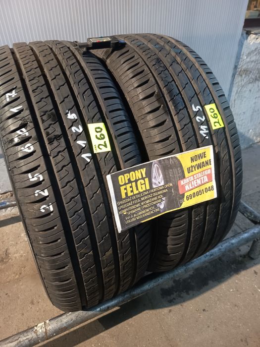 Opony letnie 225/60/17 Barum 25r/Możliwość montażu/WYSYŁKA GRATIS/Gwarancja