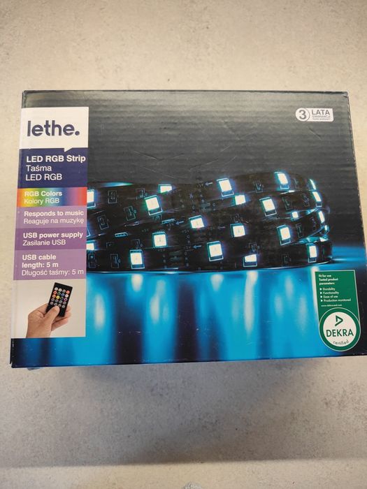 Taśma LED kolorowa 5m