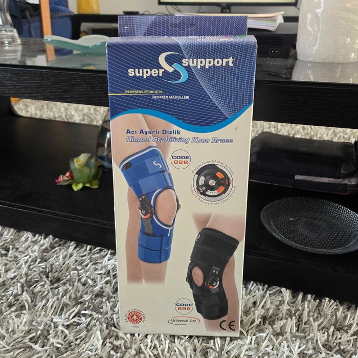 Joelheira articulada com estabilização