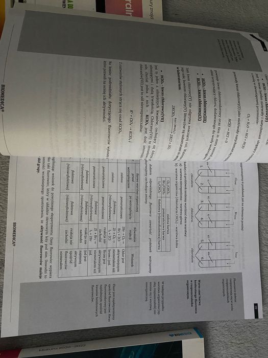 Zbiory zadań chemia biomedica
