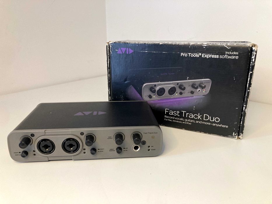Avid Fast Track Duo - Interface de Gravação Audio