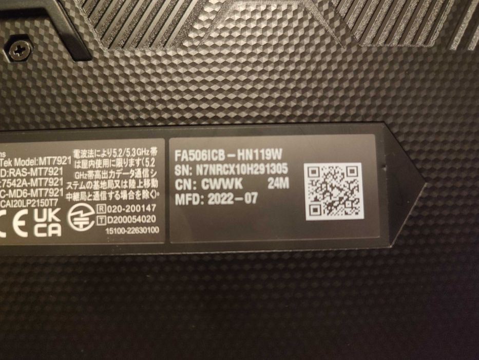 Laptop Asus Tuf Gaming A15 Gamingowy