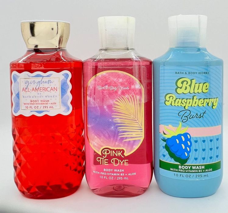 Гелі для душу Bath and Body works.