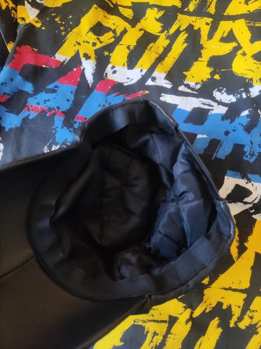 Czapka z daszkiem bejsbolówka skórzana Audi