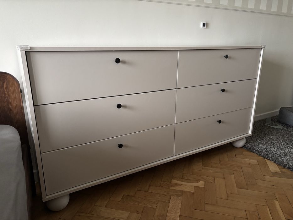 Kaszmirowy stolik nocny kaszmir nowoczesny design