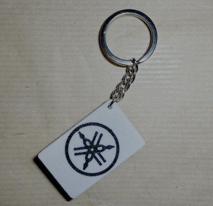 Porta Chaves Matricula de Moto Personalizado Impresso em 3D - Ficheiro